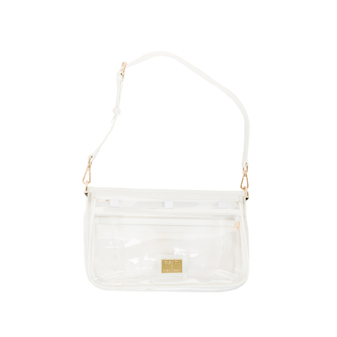 Shoulder Bag Transparent Pashion Footwear x Glass Ladder