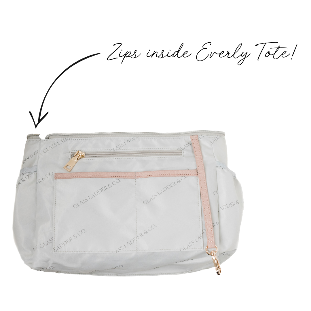 Everly Tote Classic Lining — Blush