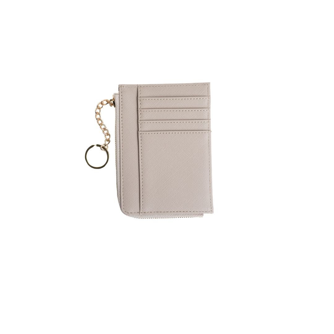Keychain Wallet — Taupe