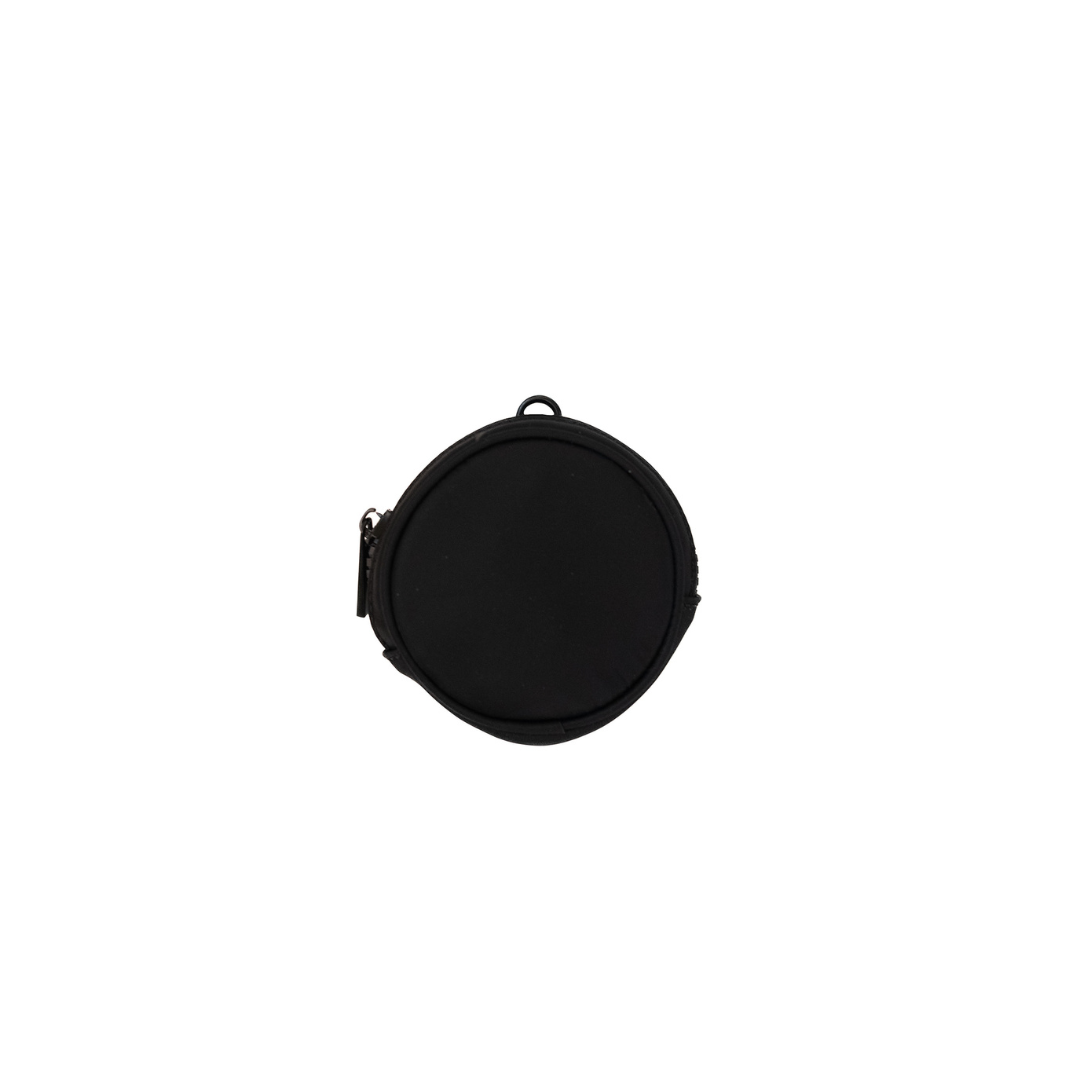 Circle Zip Pouch — Black (Pre-Order: Ships Mid May)