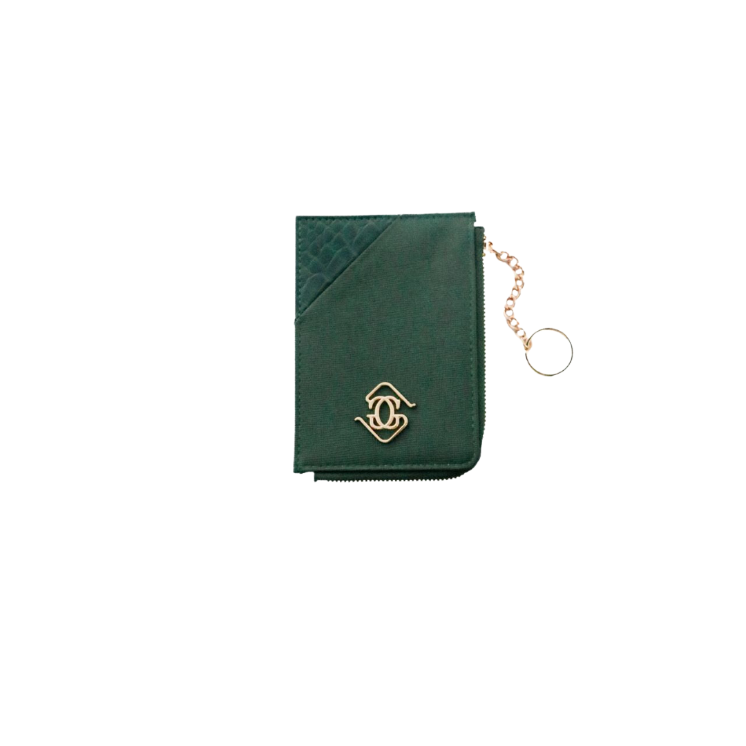 Keychain Zip Wallet — Martini