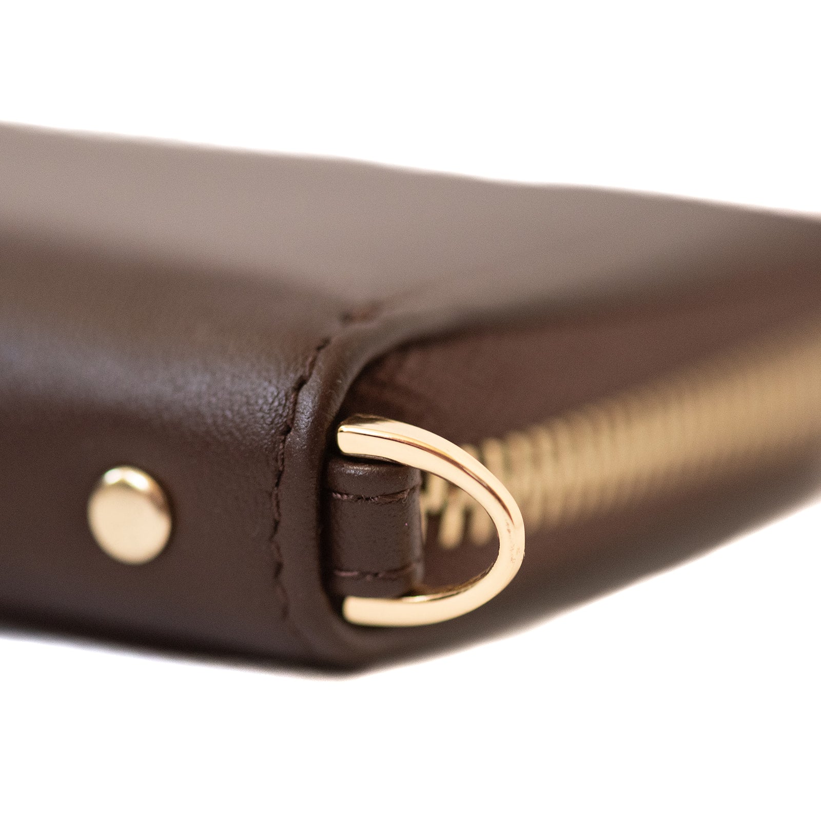 Crossbody Wallet — Espresso (Real Leather) Ships Mid-August
