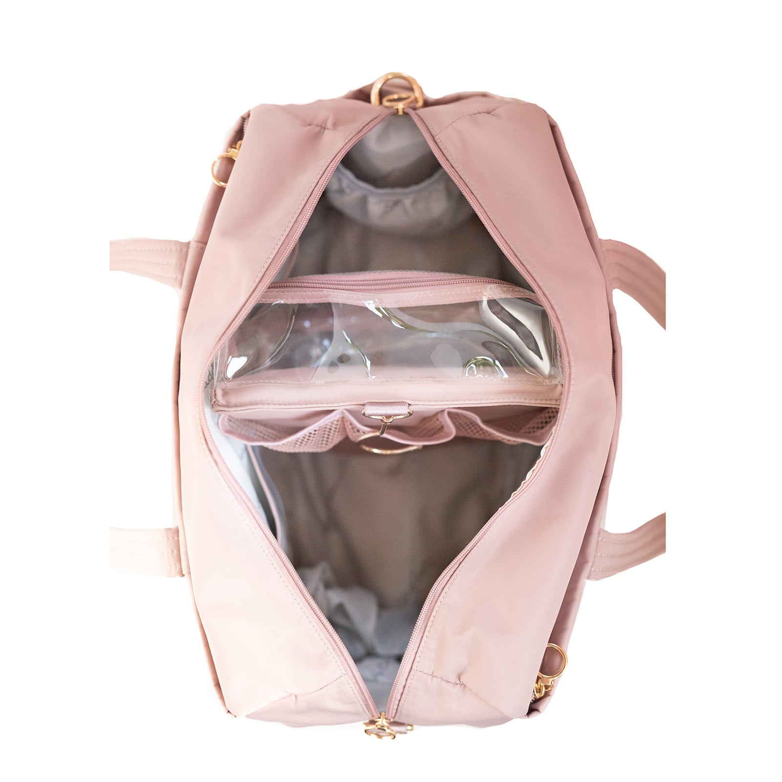 Lauren Duffel Bag — Rosé
