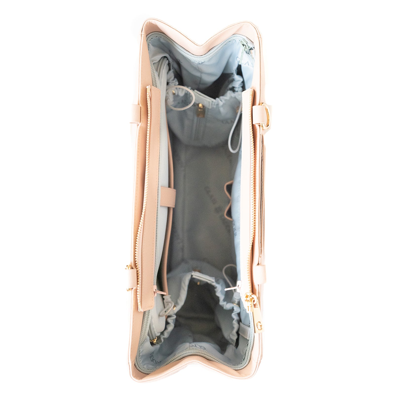 Michelle Renee Tote — Blush (Microfiber Leather) Ships Mid-August