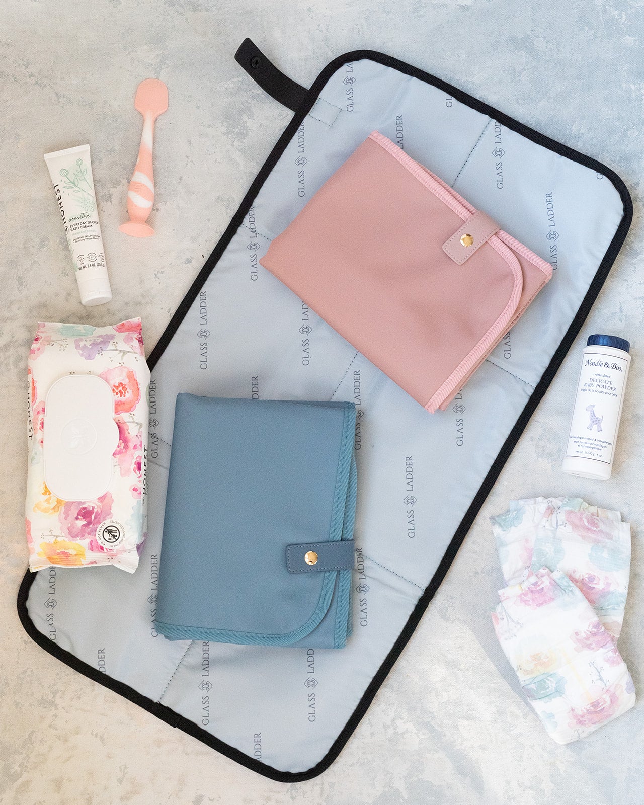 Changing Mat — Pink Mimosa (Pre-Order: Ships Mid May)