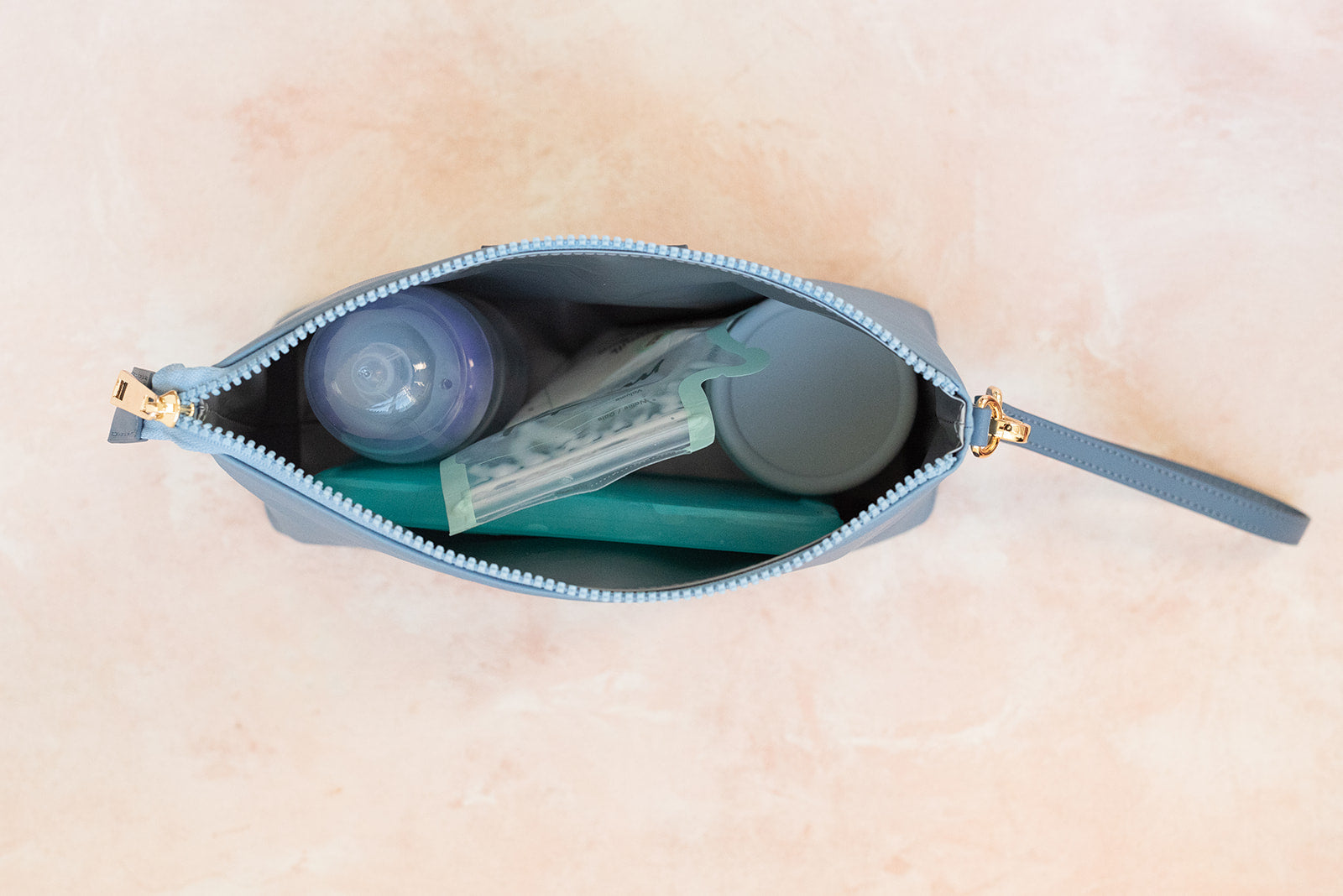 Snack Pouch — Dusty Blue (Pre-Order: Ships Mid May)