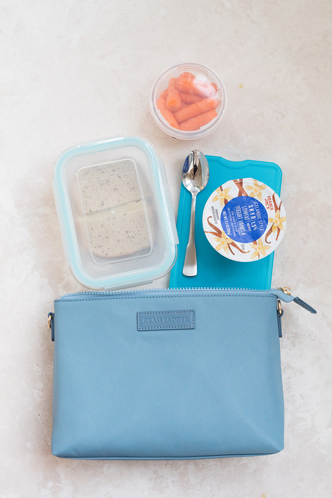 Snack Pouch — Dusty Blue (Pre-Order: Ships Mid May)