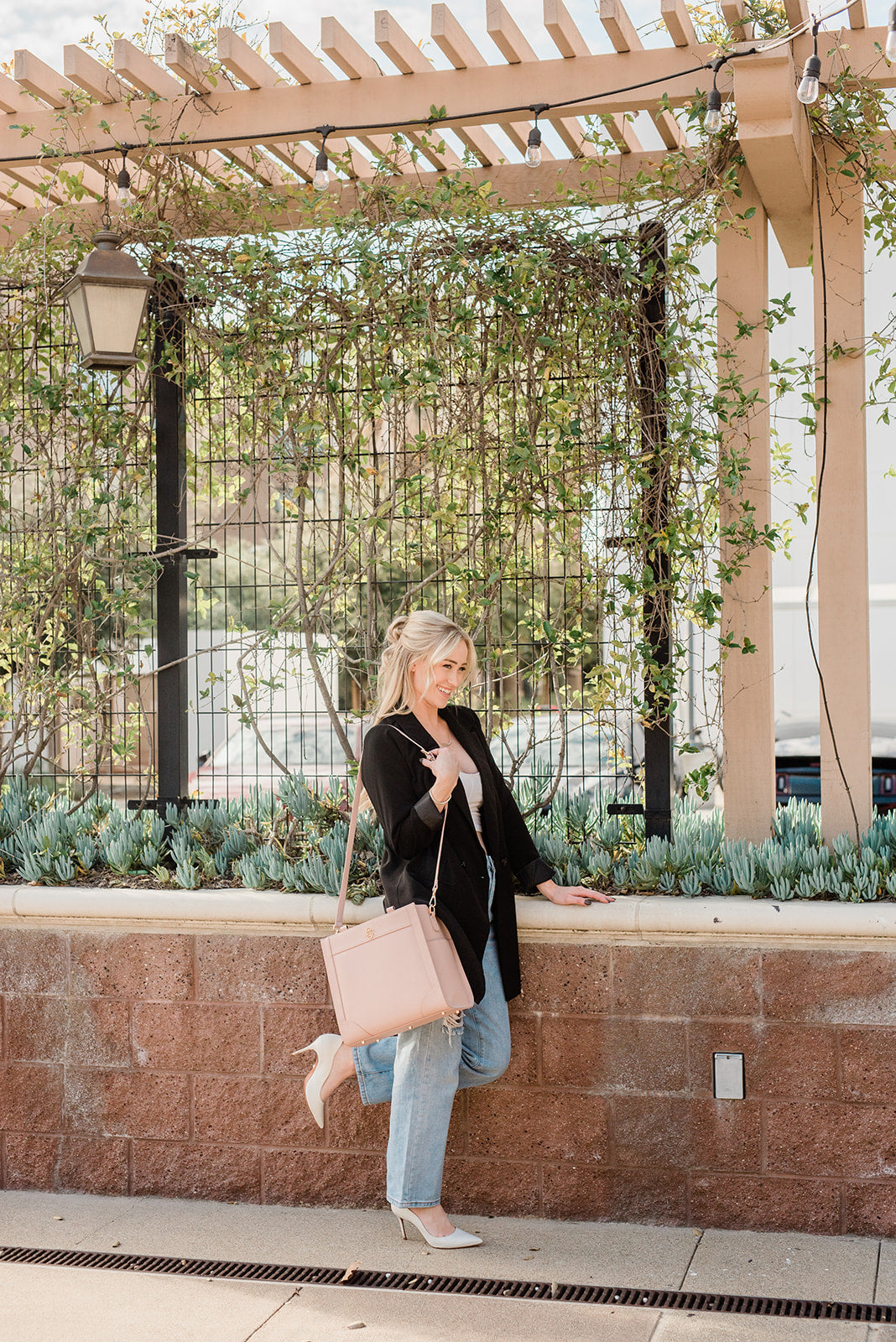 Everly Tote — Blush