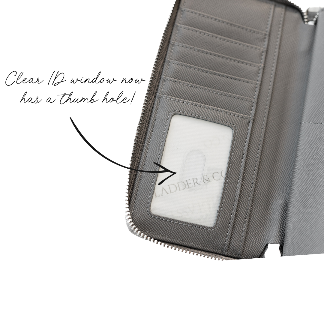 Wristlet Wallet — Charcoal