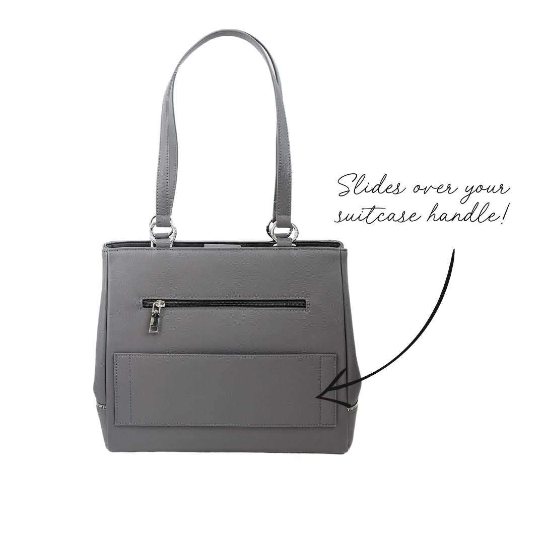 Michelle Tote Bag — Charcoal
